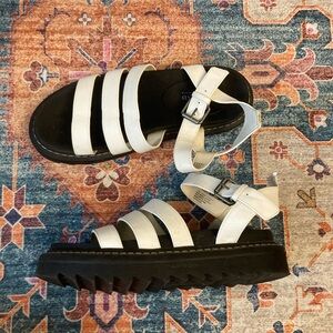 Fisherman Sandal White Faux Leather